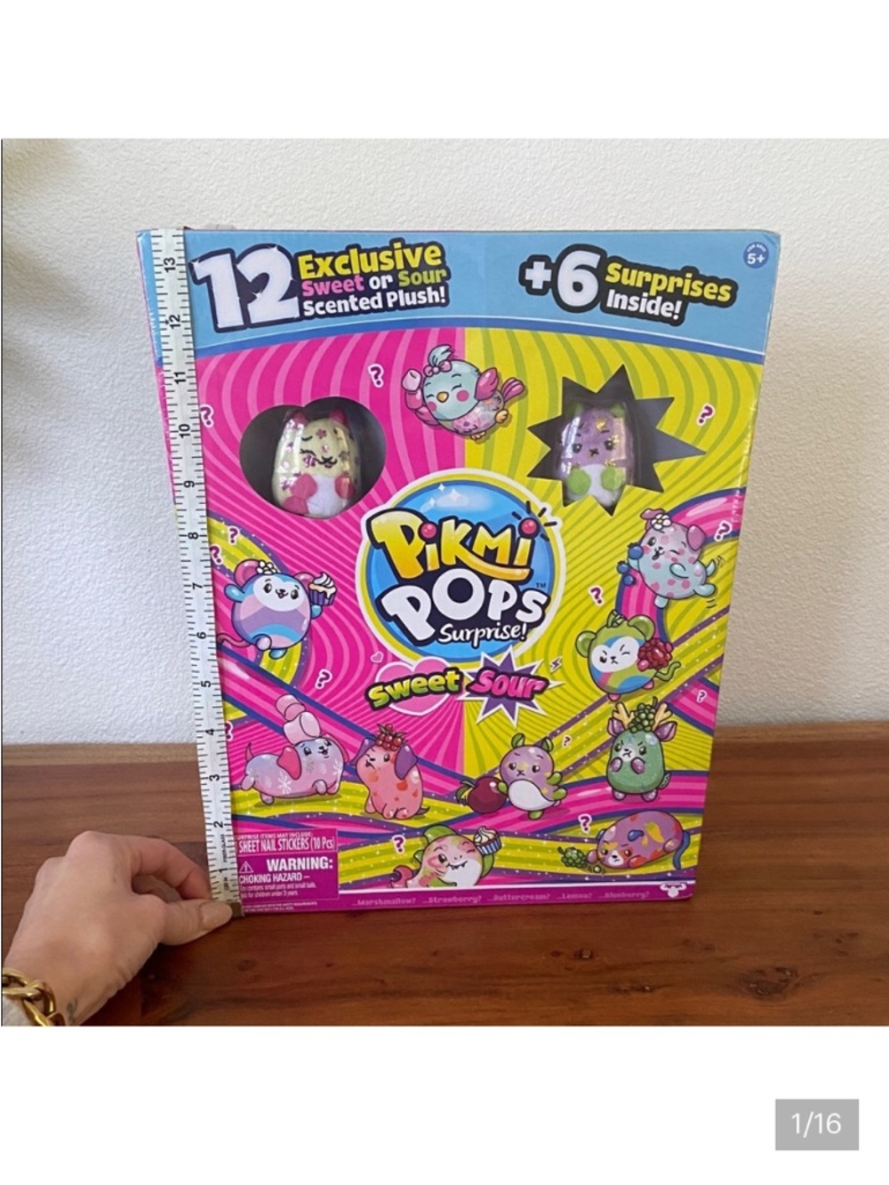Pikmi Pops Surprise! Sweet & Sour Blind Pack scented mini plush collectible gift